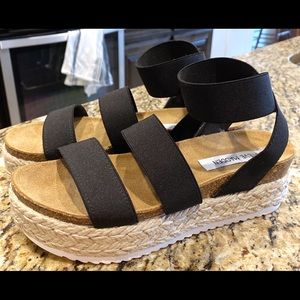 Steve Madden‑Kimmie Espadrille Wedge Sandal size 5